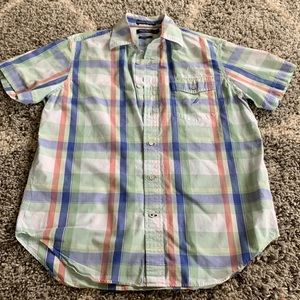 Nautica classic fit, size Medium plaid shirt